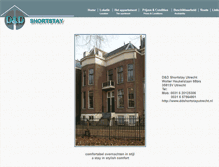 Tablet Screenshot of ddshortstayutrecht.nl